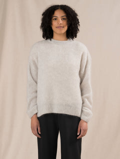 Martta Mohair Sweater Marble Grey