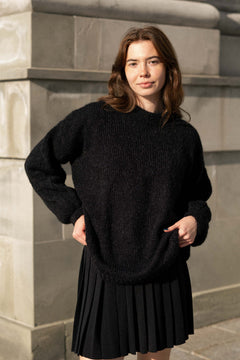 Melody Mohair Jumper Black