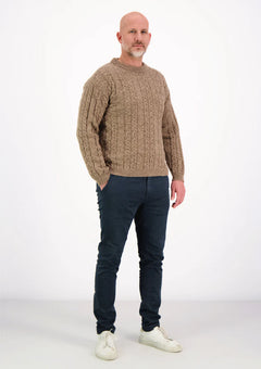 Mika Cable Knit Beige