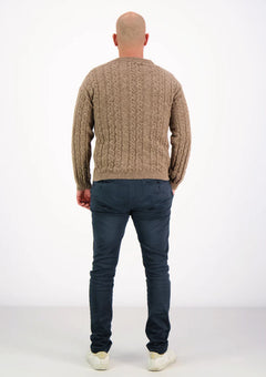 Mika Cable Knit Beige