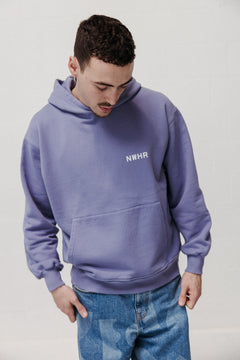 NWHR Hoodie Blue Washed