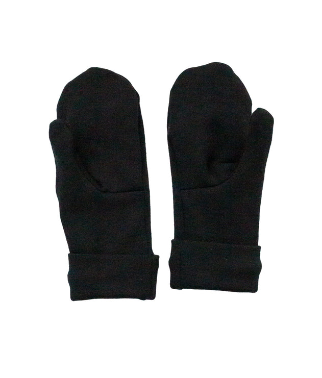 Melli EcoDesign Merino Wool Mittens Black