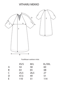 Vitharu Dress Raven Black
