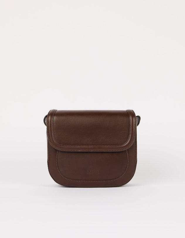 Nina Tas Chocoladebruin, Classic leer