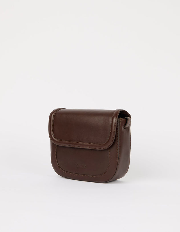 Nina Tas Chocoladebruin, Classic leer
