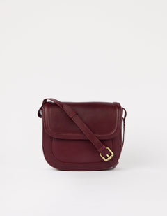 Nina Tas Donkerkersrood, Classic leer