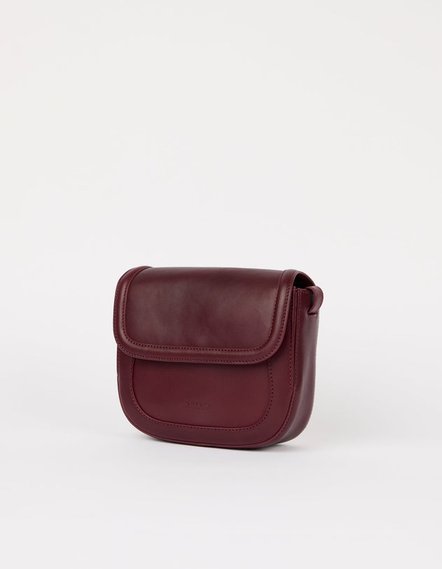 Nina Tas Donkerkersrood, Classic leer