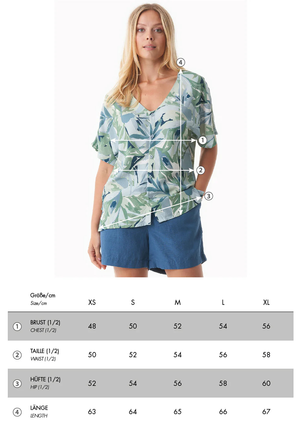organication--v-neck-short-sleeved-viscose-blouse-abstract-leaf