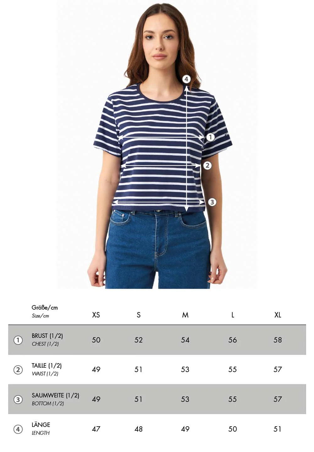 organication--gestreept-off-white-dark-t-shirt-marineblauw