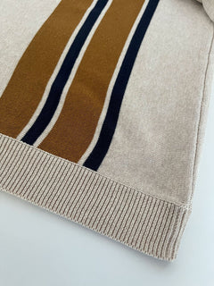 Johnny Organic Cotton Knit T-Shirt Sand