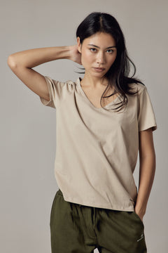Women's Deep Neck T-Shirt