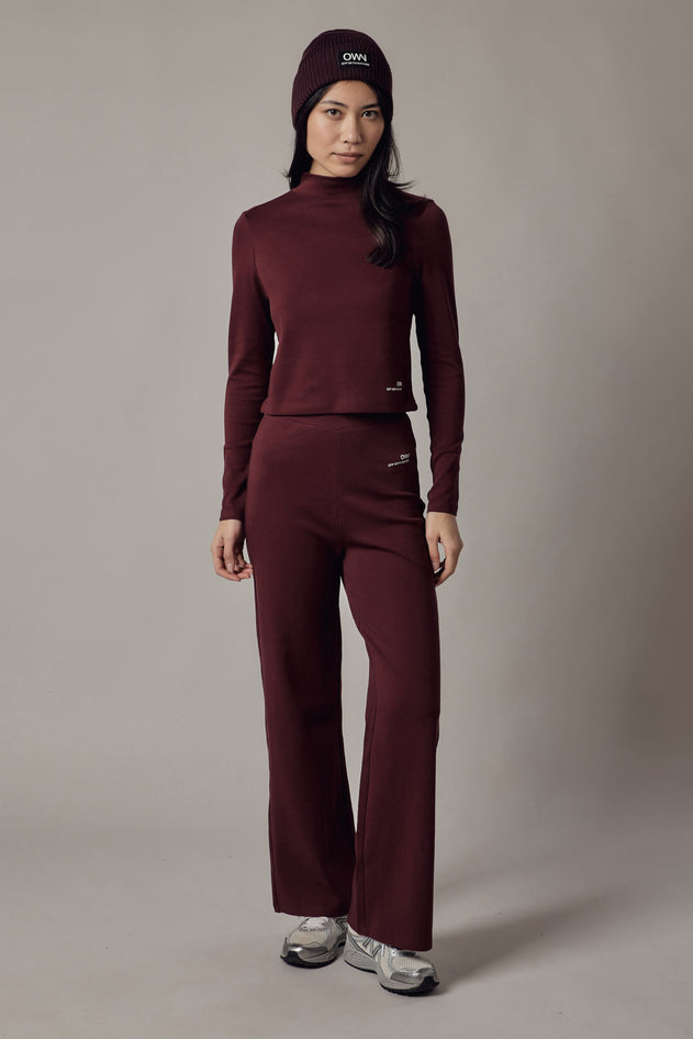 Interlock Turtleneck