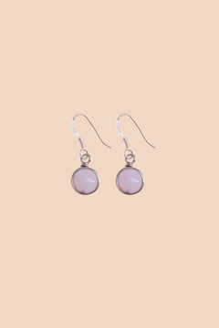 Pabita Earrings Rose Quartz