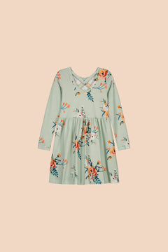 Kids' Cross Dress Jade Bloom Green