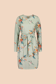 Belted Dress Jade Bloom