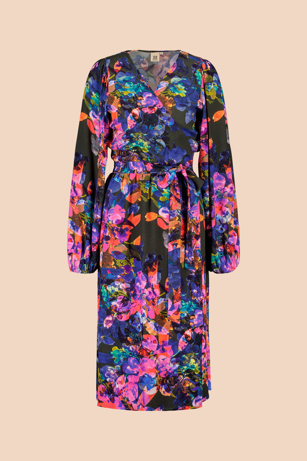 Wrap Midi Dress Sweet Pea