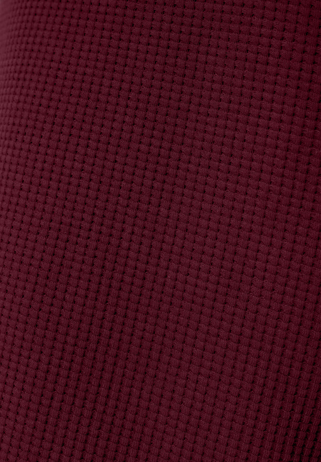 Pariss Wafeljoggingbroek Bordeaux
