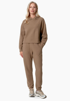Pariss Wafeljoggingbroek Gravel