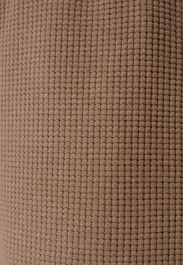 Pariss Wafeljoggingbroek Gravel