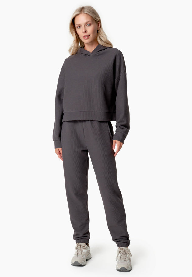 Pariss Wafeljoggingbroek Shadow