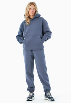 Parkerr Unisex Sweatpants Soft Indigo Blue