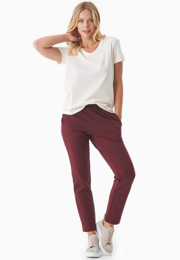 Parrla Joggingbroek Bordeaux