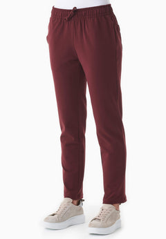 Parrla Light Organic Cotton Sweatpants Bordeaux