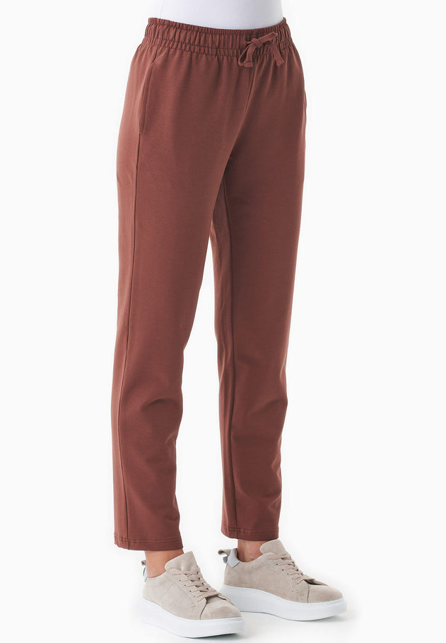 Parrla Joggingbroek Coffee Brown