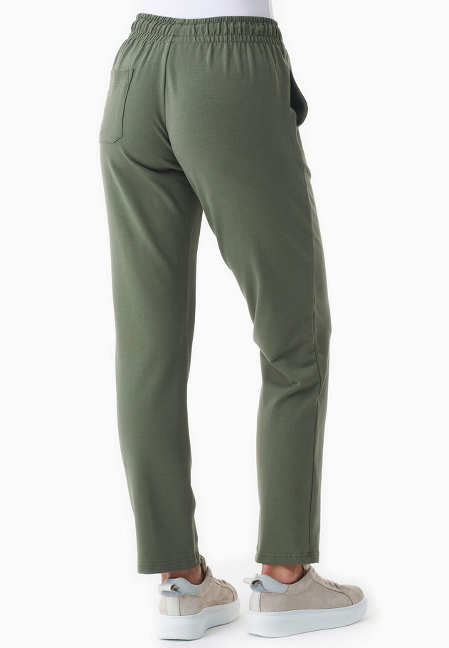 Parrla Light Organic Cotton Sweatpants Olive