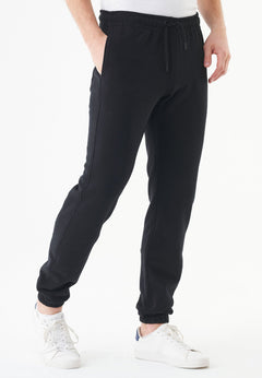 Pars Soft Touch Organic Cotton Sweatpants Black