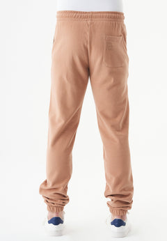 Pars Soft Touch Organic Cotton Sweatpants Light Brown