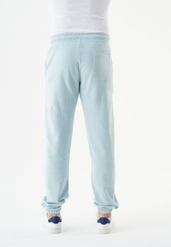 Pars Soft Touch Organic Cotton Sweatpants Mint Blue