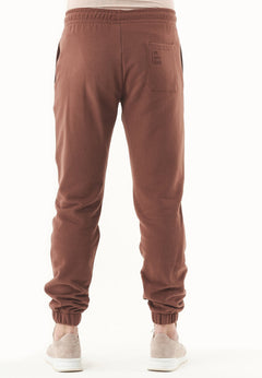 Parssa Soft Touch Organic Cotton Sweatpants Coffee Brown