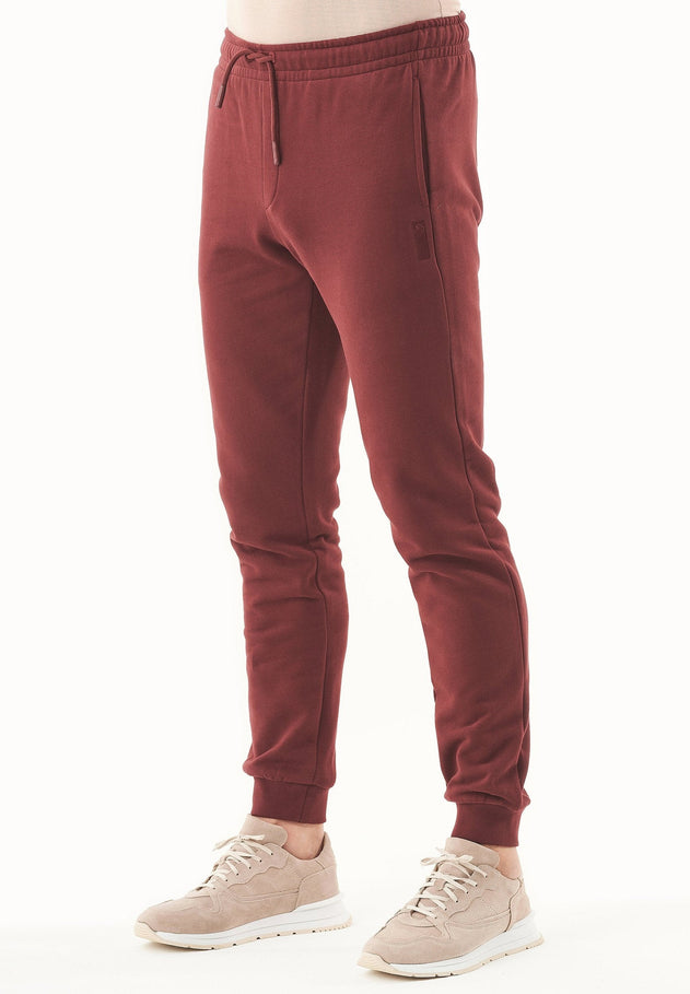 Peeno Soft Touch Organic Cotton Sweatpants Bordeaux