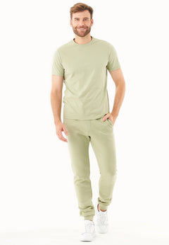 Peeno Soft Touch Organic Cotton Sweatpants Sage Green