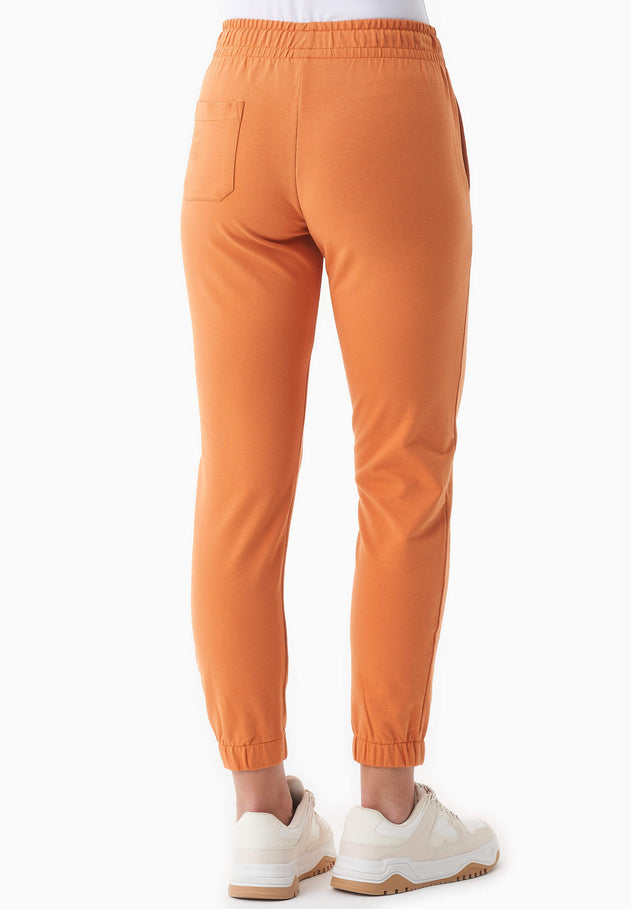 Peera Light Organic Cotton Sweatpants Apricot Tan