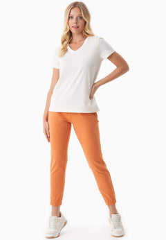 Peera Light Organic Cotton Sweatpants Apricot Tan