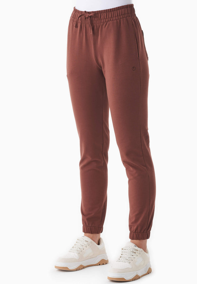 Peera Joggingbroek Coffee Brown