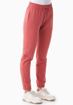 Peera Light Organic Cotton Sweatpants Red Wood