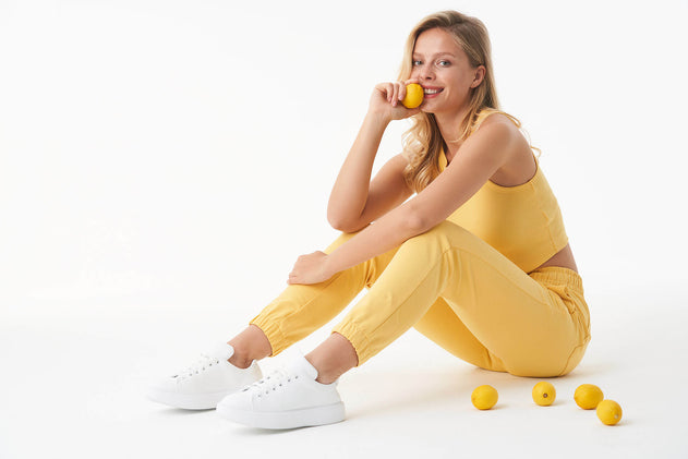 Peera Joggingbroek Saffron