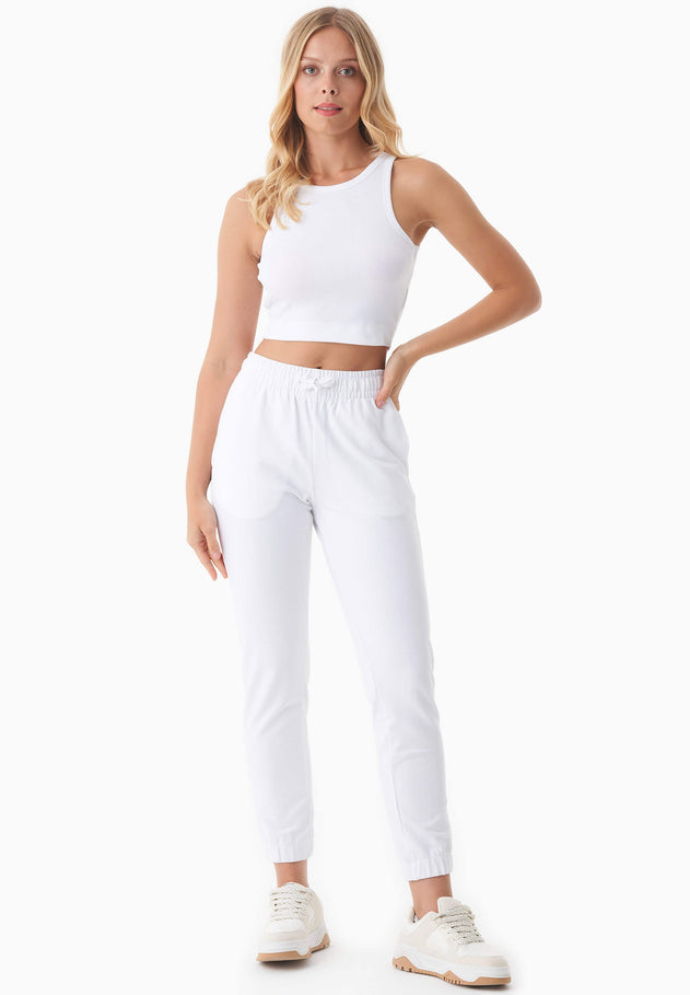 Peera Joggingbroek Wit