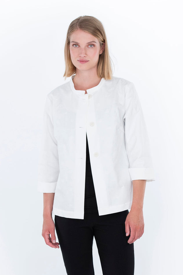 Pioni Blazer White