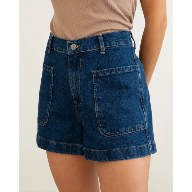 Bermuda Denim Shorts Ocean