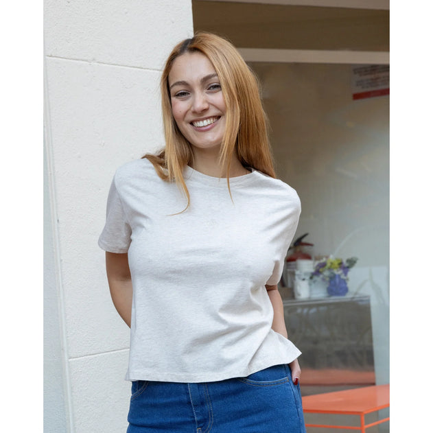 Short-sleeved T-shirt Melange