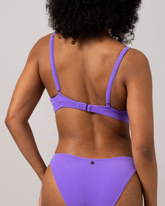 Triangle Bikini Top Electric Lilac