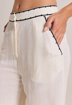 Palm Nirvana Trousers Antique White