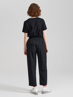 Paula Wool Blend Pants Black