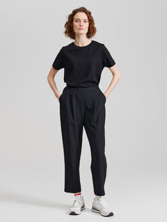 Paula Wool Blend Pants Black