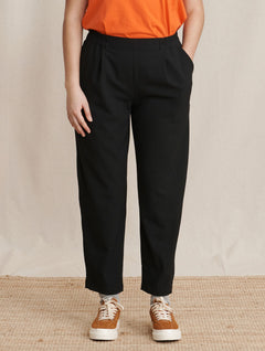 Paula Wool Blend Pants Black