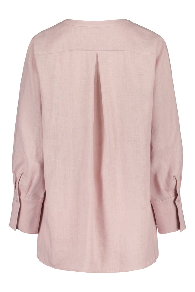 Nauvo Linen Shirt Pink